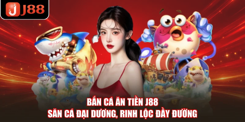 Bắn Cá Ăn Tiền J88 - Săn Cá Đại Dương, Rinh Lộc Đầy Đường