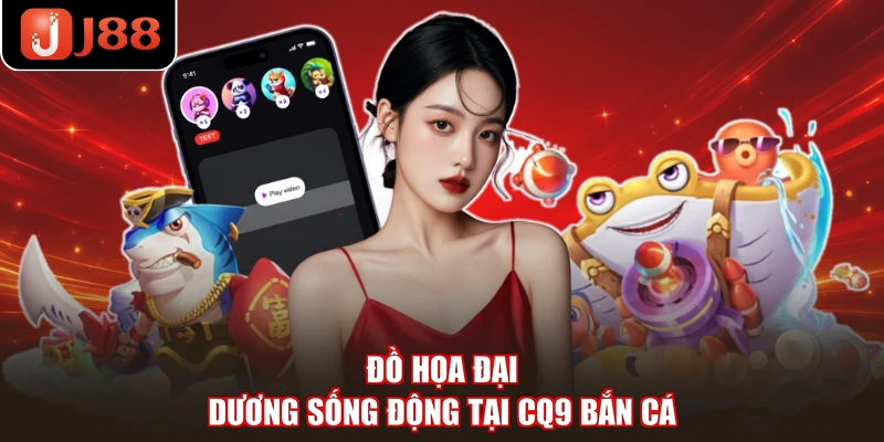 Đồ họa đại dương sống động tại CQ9 bắn cá