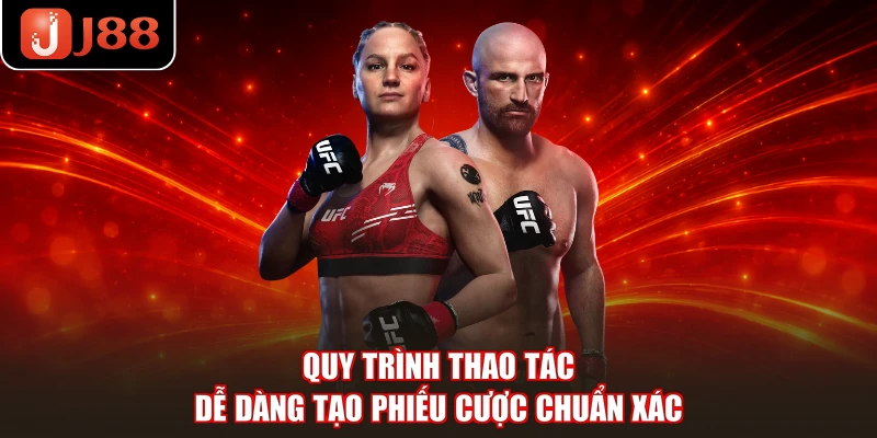Quy trình thao tác dễ dàng tạo phiếu cược chuẩn xác