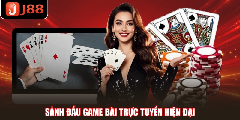 Sảnh đấu game bài trực tuyến hiện đại