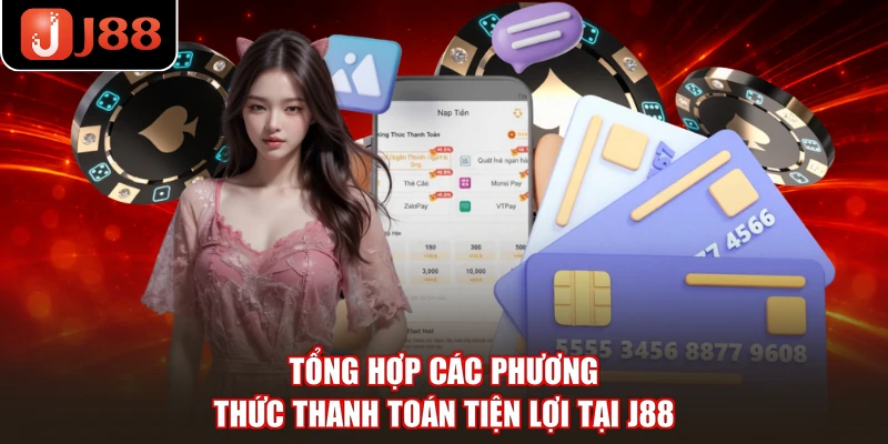 Tổng hợp các phương thức thanh toán tiện lợi tại J88