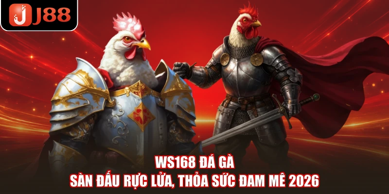 WS168 Đá Gà - Sàn Đấu Rực Lửa, Thỏa Sức Đam Mê 2026